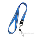 Collier de longe de téléphonie mobile Lanyard en polyester